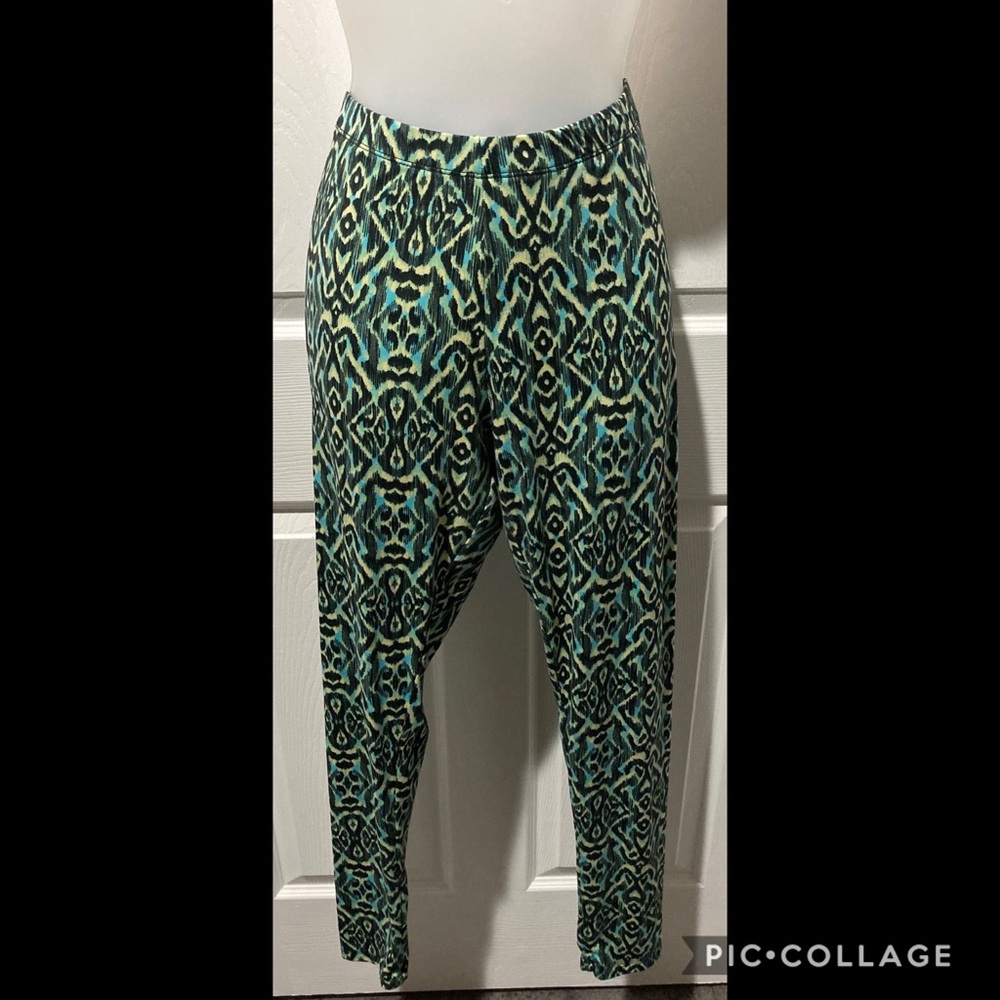 Joe boxer multicolored geometric leggings -XL-